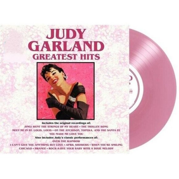 Judy Garland Greatest Hits LP ~ Exclusive Colored Vinyl (Blush) ~ New/Sealed!